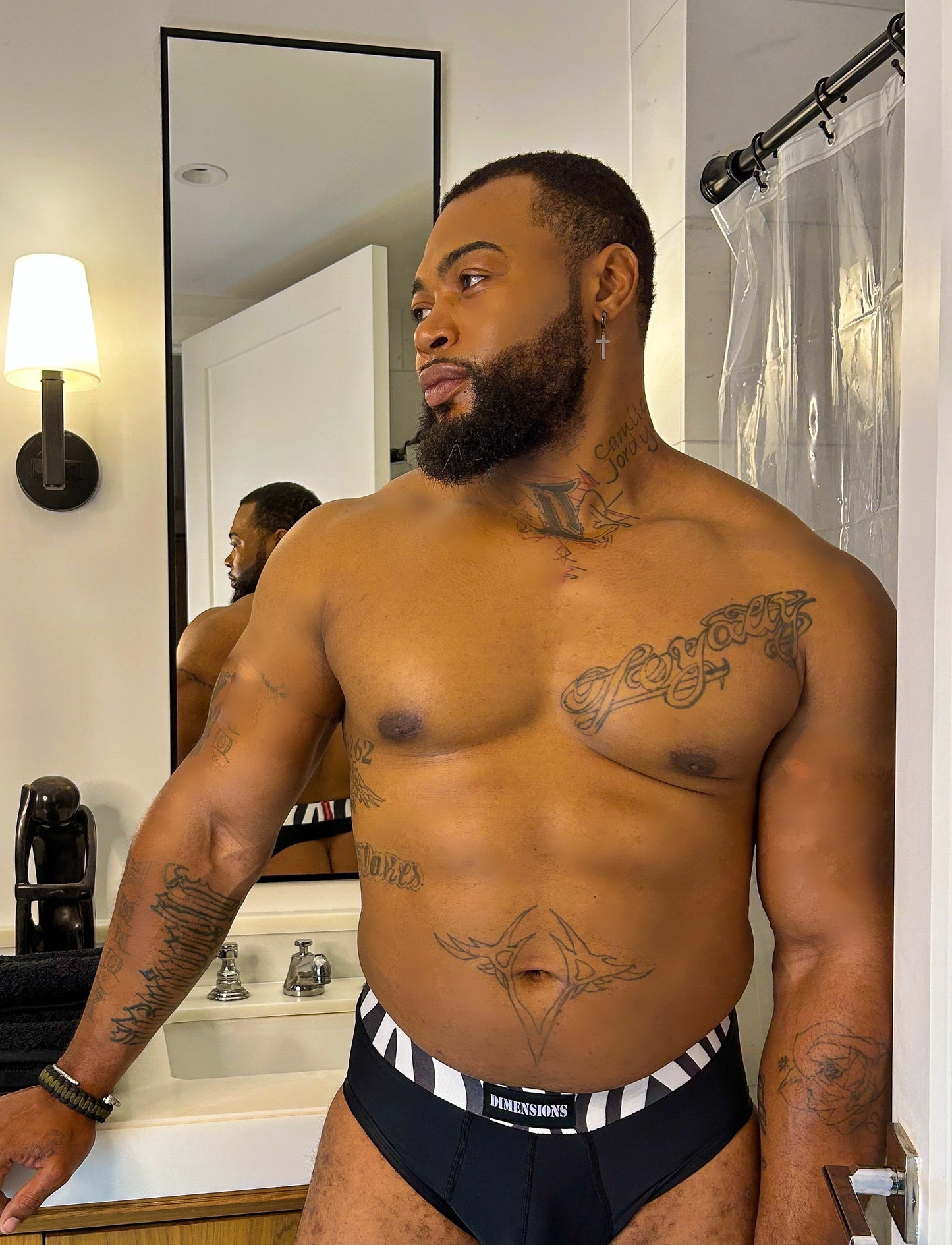 Zebra Head Jockstrap